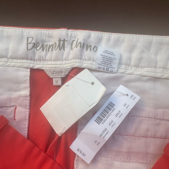 NWT J. Crew Bennett Chino pants size 12
Inseam 32” - Picture 4 of 7